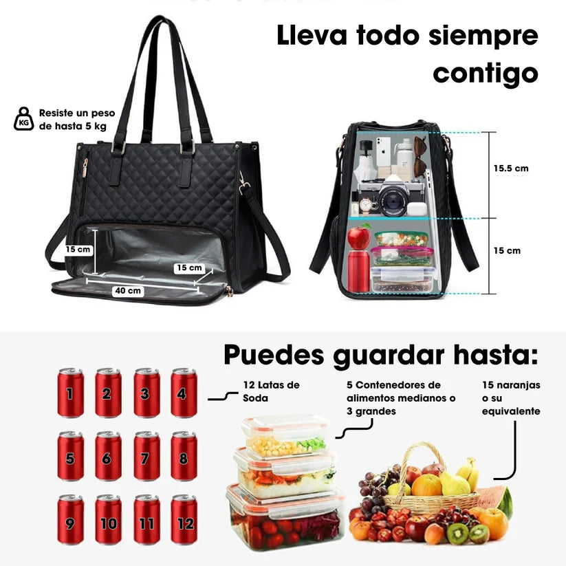Bolsa 3 en 1, Elegante y Espaciosa